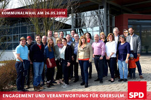 Unsere Bewerber/innen für den Obersulmer Gemeinderat