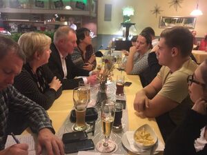 Stammtisch im Züchterheim